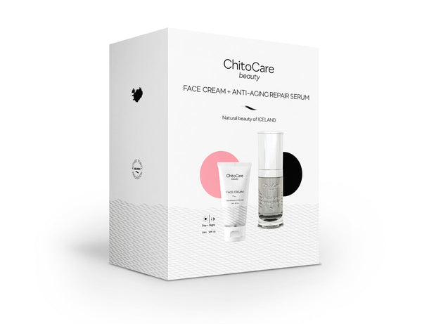 Mynd af ChitoCare Beauty Face Cream og Anti-Aging Repair Serum